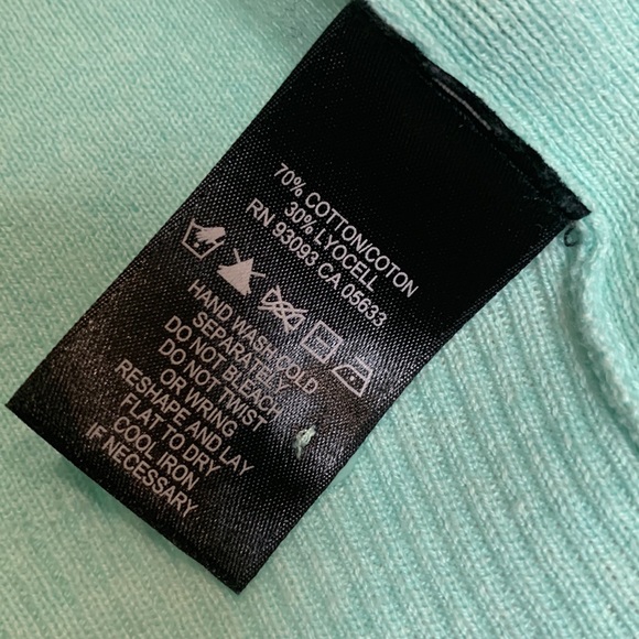 Nic + Zoe mint green wraparound cardigan - Picture 4 of 10